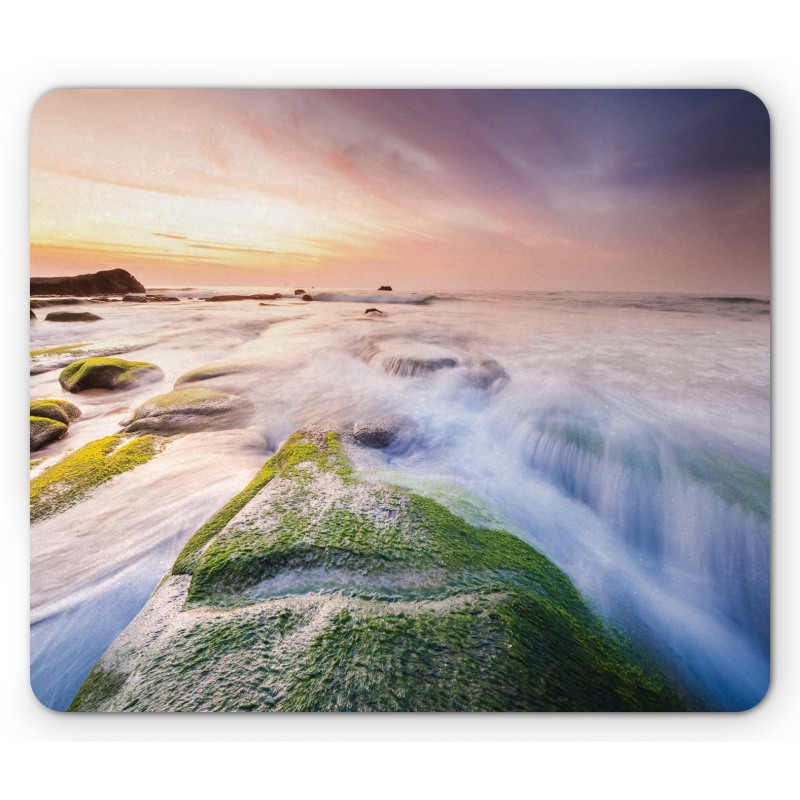 Malaysia Nature Stream on Rock Mouse Pad