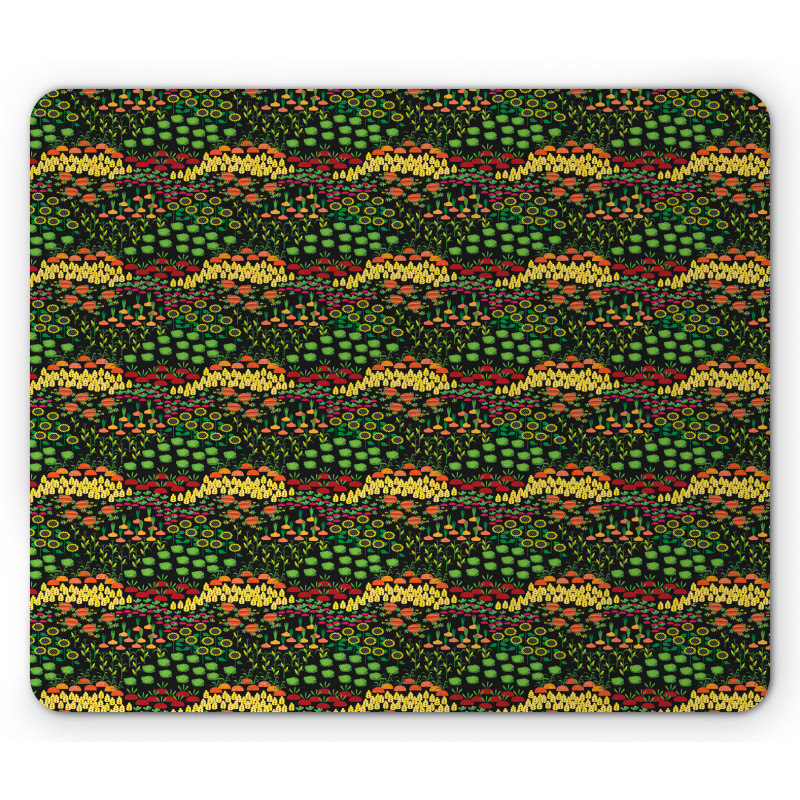 Agriculture Pattern Mouse Pad