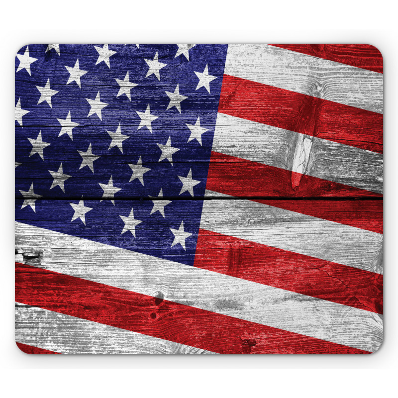 America Patriotic Day Mouse Pad
