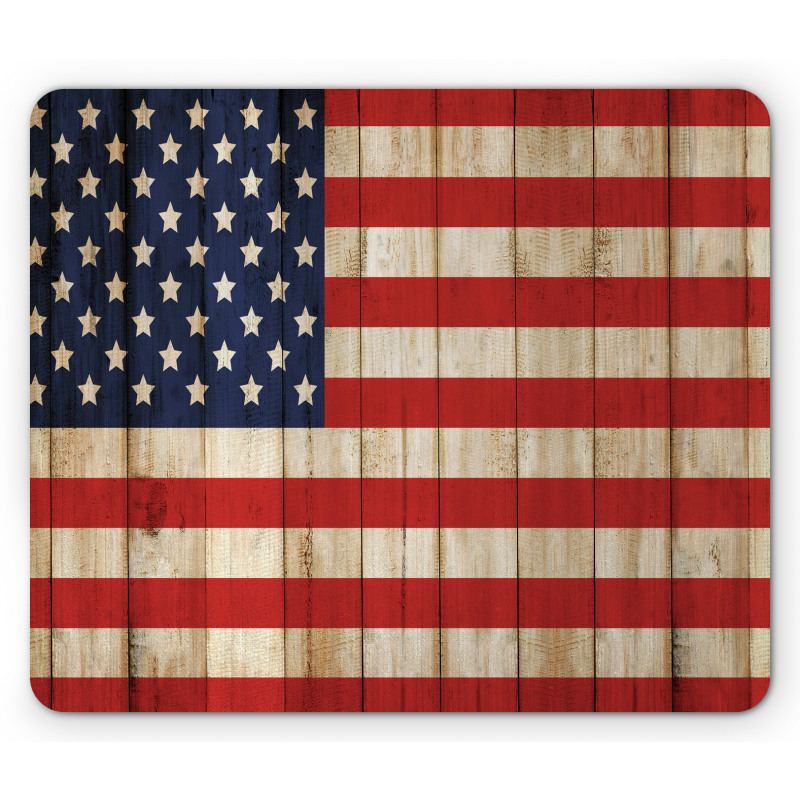 Independence Day in July Mouse Pad