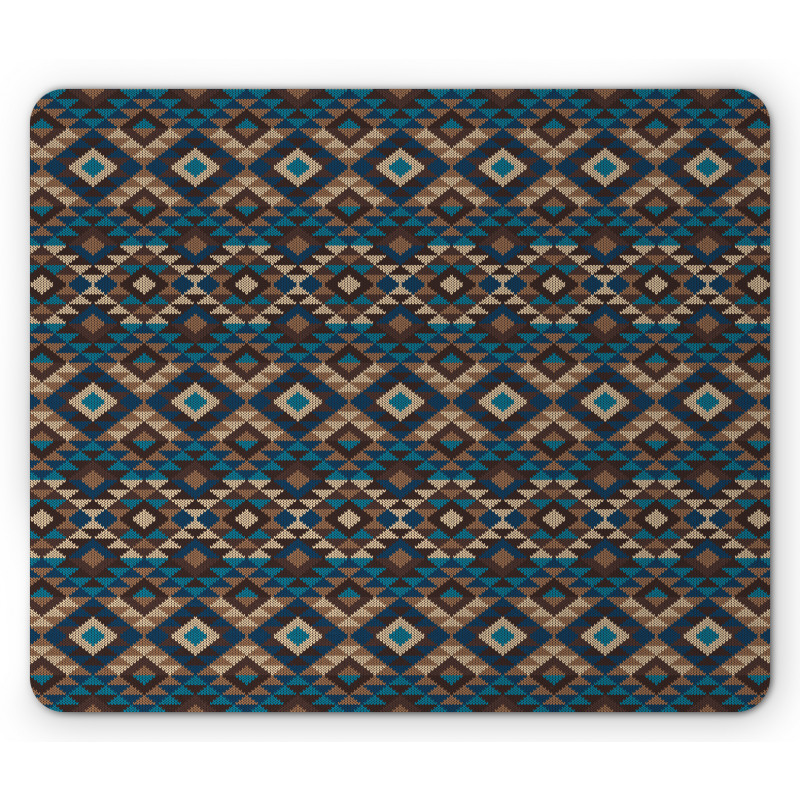 Knitted Jacquard Mouse Pad