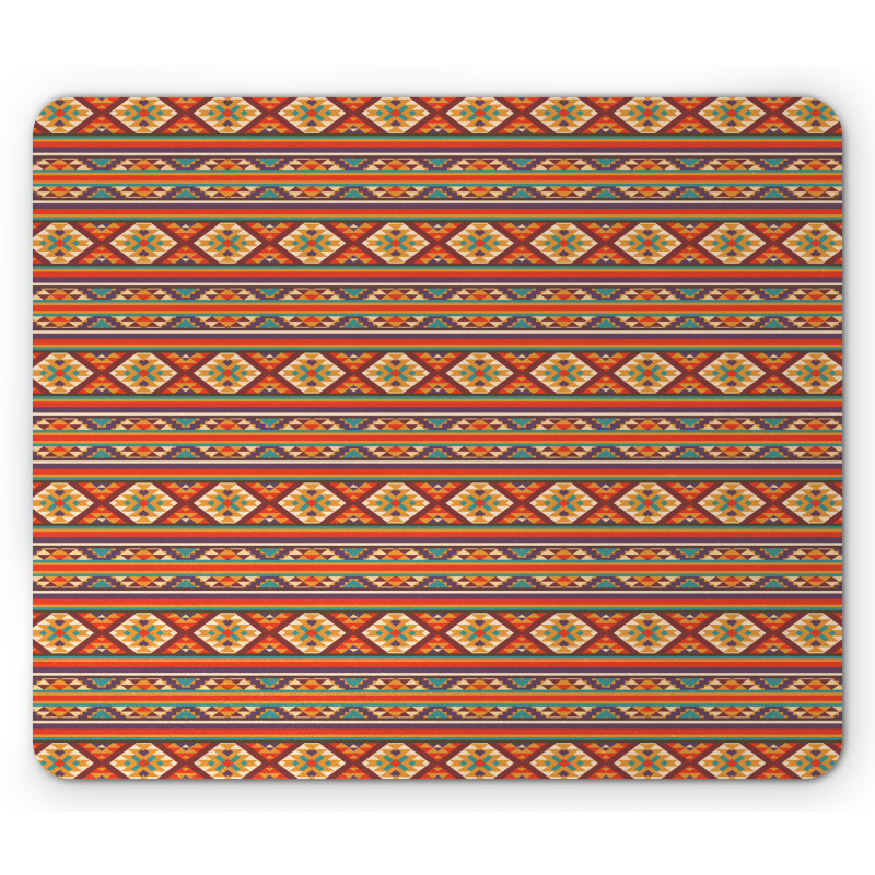 Aztec Tribal Mouse Pad