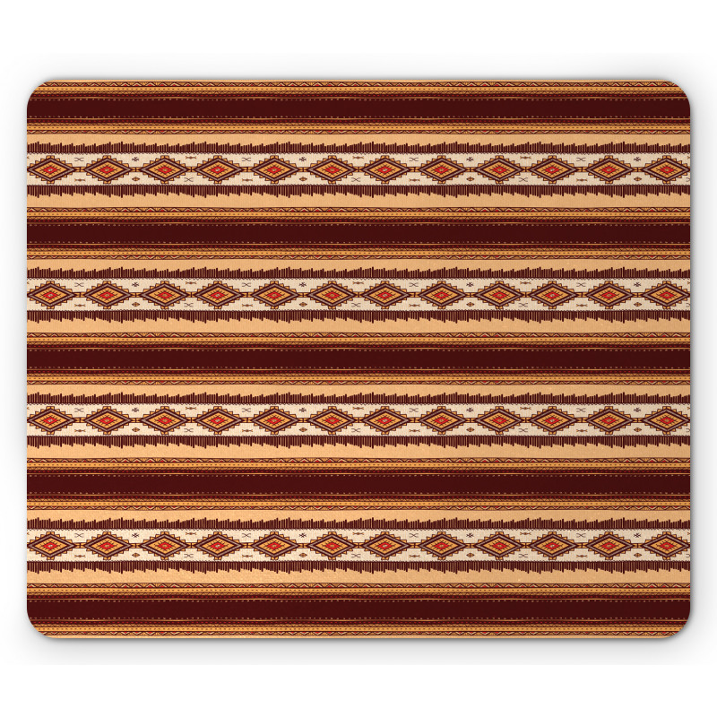 Old American Motif Mouse Pad