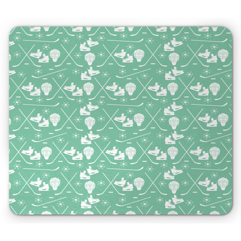 Sports Equipment Pattern Mouse Pad