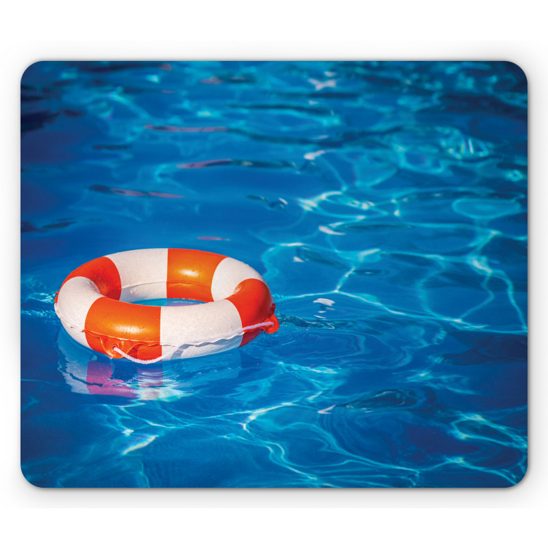 Clear Swimming Pool Mouse Pad