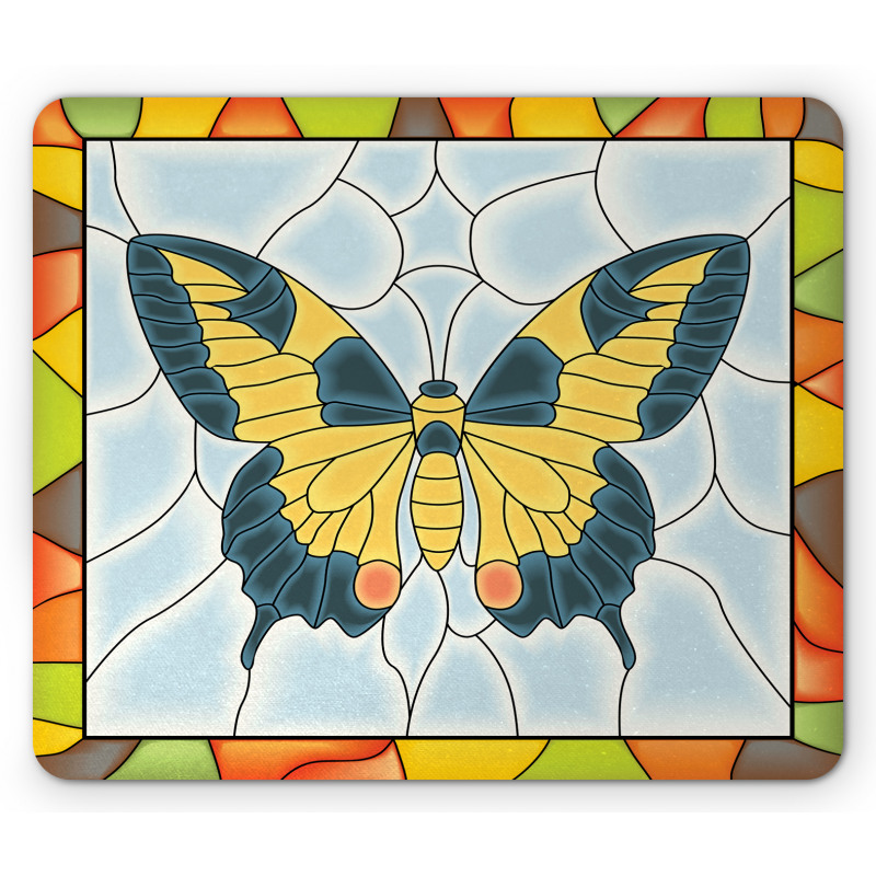 Frame Spring Garden Mouse Pad