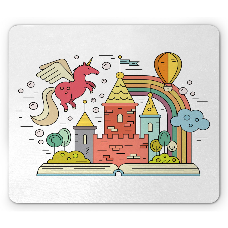 Princess Castle Nursery Mouse Pad