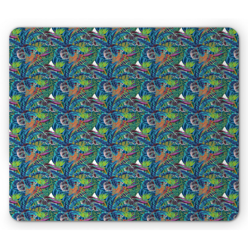 Jungle Flourishing Mouse Pad