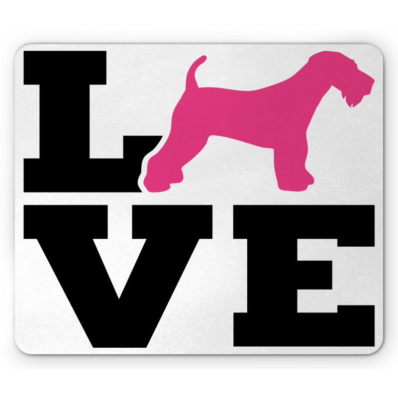 Pop Dog Lover Art Mouse Pad