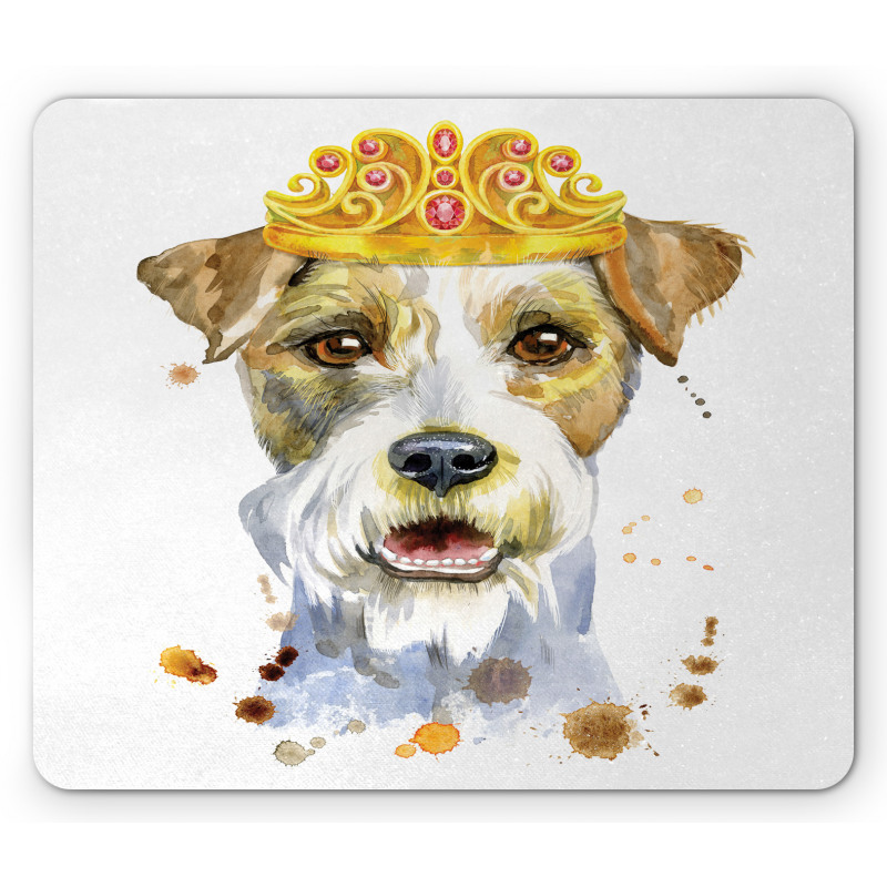 Watercolor Royal Terrier Mouse Pad