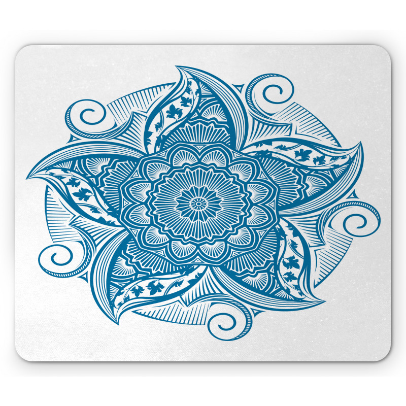 Wild Pointy Petals Mouse Pad