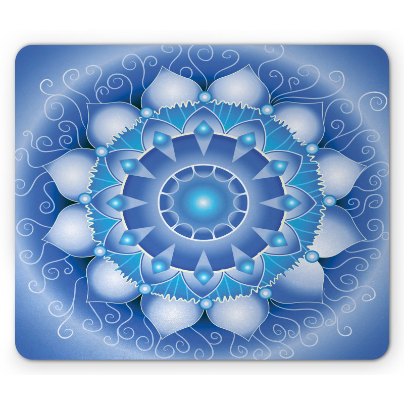 Folkloric Eastern Art Mouse Pad