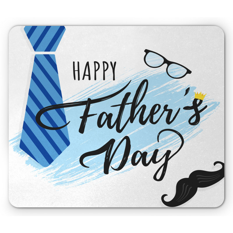 Dad Items and Words Mouse Pad