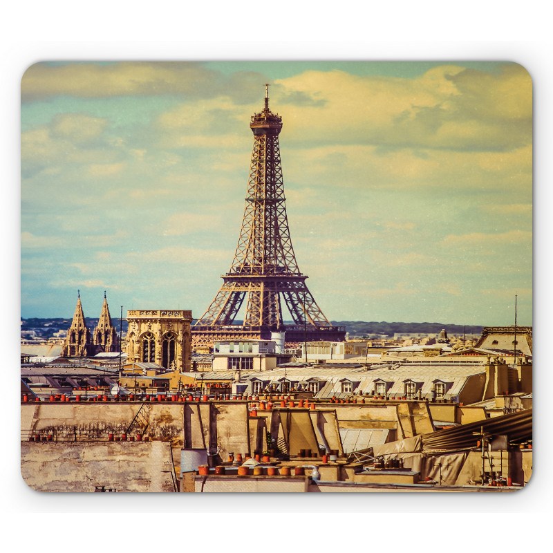 Paris Cityscape Mouse Pad