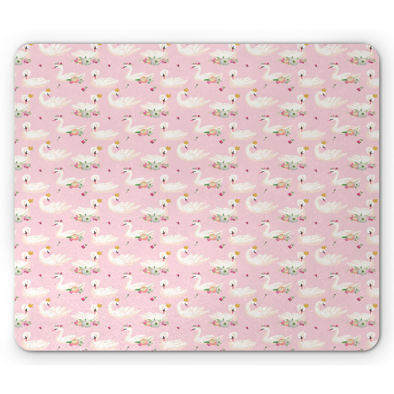 Royalty Animal with Crown Mouse Pad