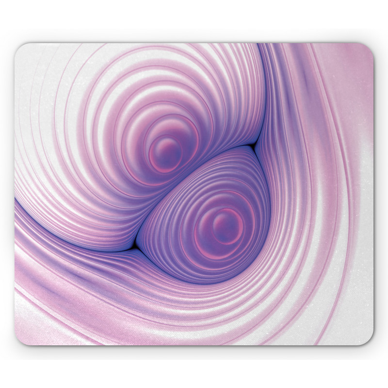 Circular Fractal Mouse Pad