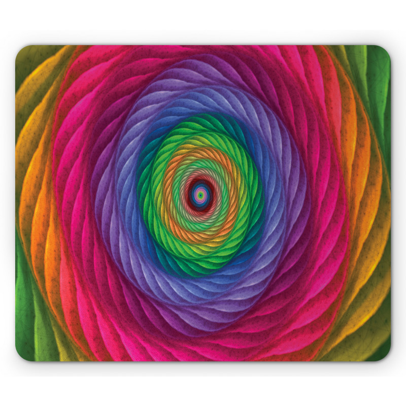 Spiral Vortex Mouse Pad