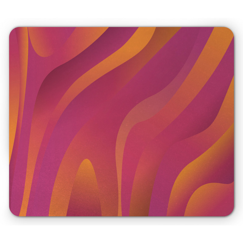 Fluid Shapes Art Mouse Pad