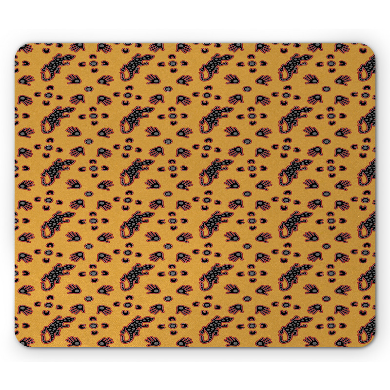 Aboriginal Pattern Mouse Pad