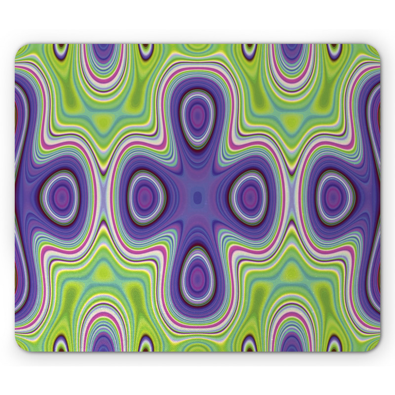 Hypnotic Motifs Scene Mouse Pad