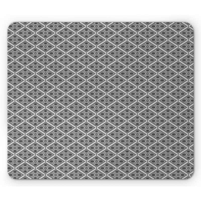 Folk Elements Art Mouse Pad