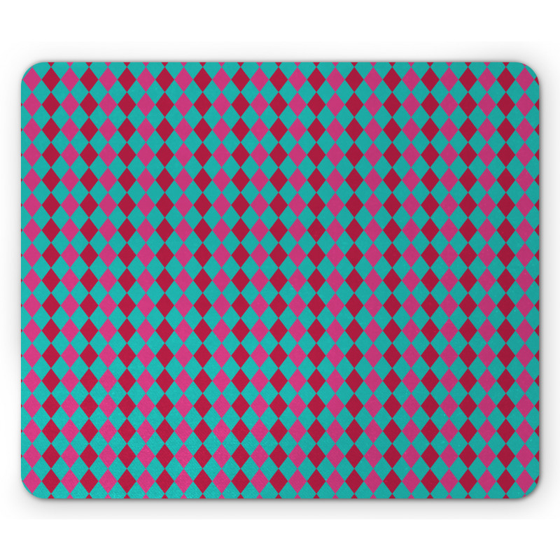 Cheerful Argyle Mouse Pad