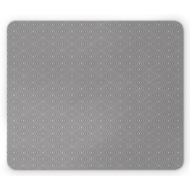 Outline Shapes Mouse Pad