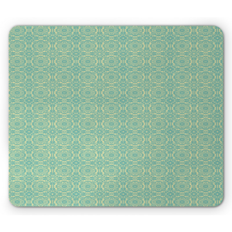 Modernized Antique Damask Mouse Pad