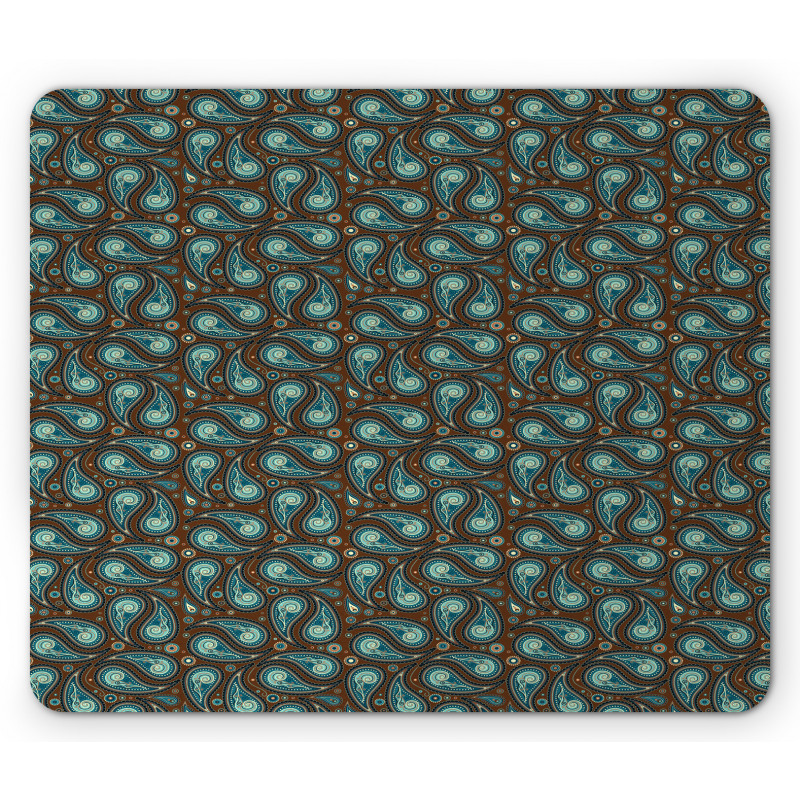 Fig Like Motifs Art Mouse Pad