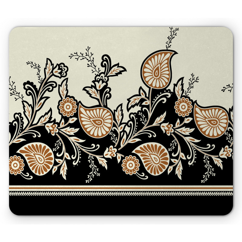 Floral Traditional Mouse Pad