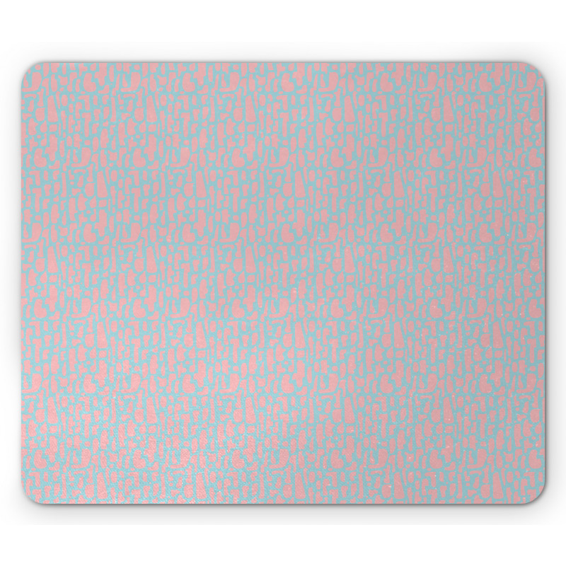 Misshaped Rectangles Mouse Pad