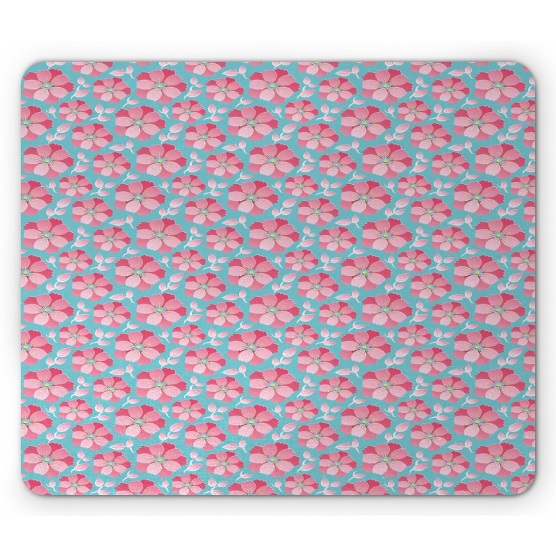 Abstract Petals Mouse Pad