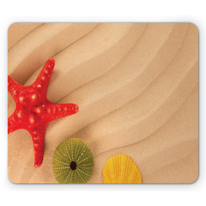 Exotic Caribbean Beach Mouse Pad