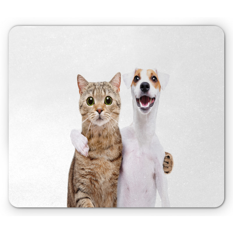 Real Life Friendly Animals Mouse Pad