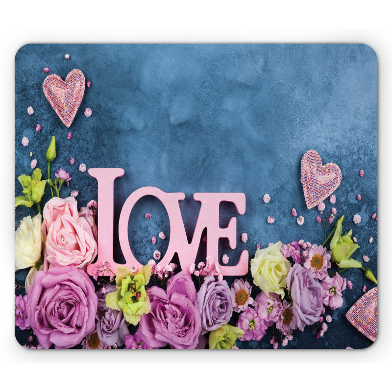 Valentines Bouquet Mouse Pad