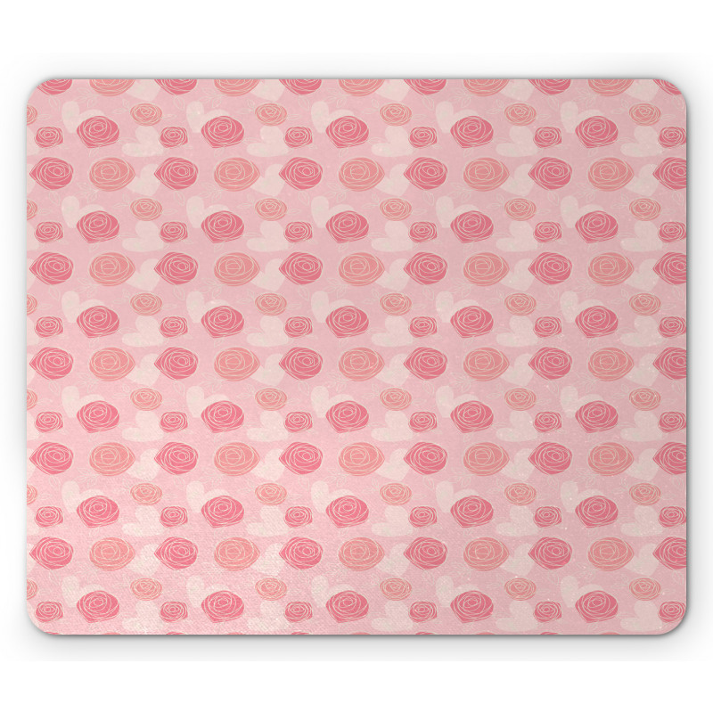 Gracious Flowers Art Mouse Pad