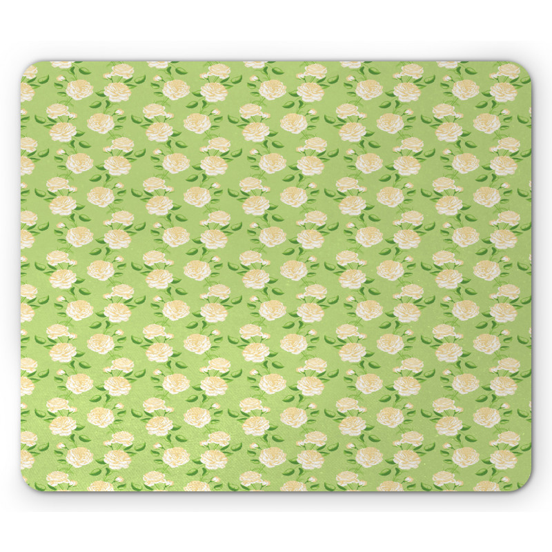 Fresh Yellow Flowers Mouse Pad