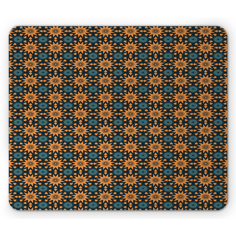 Sun Inspired Art Mouse Pad