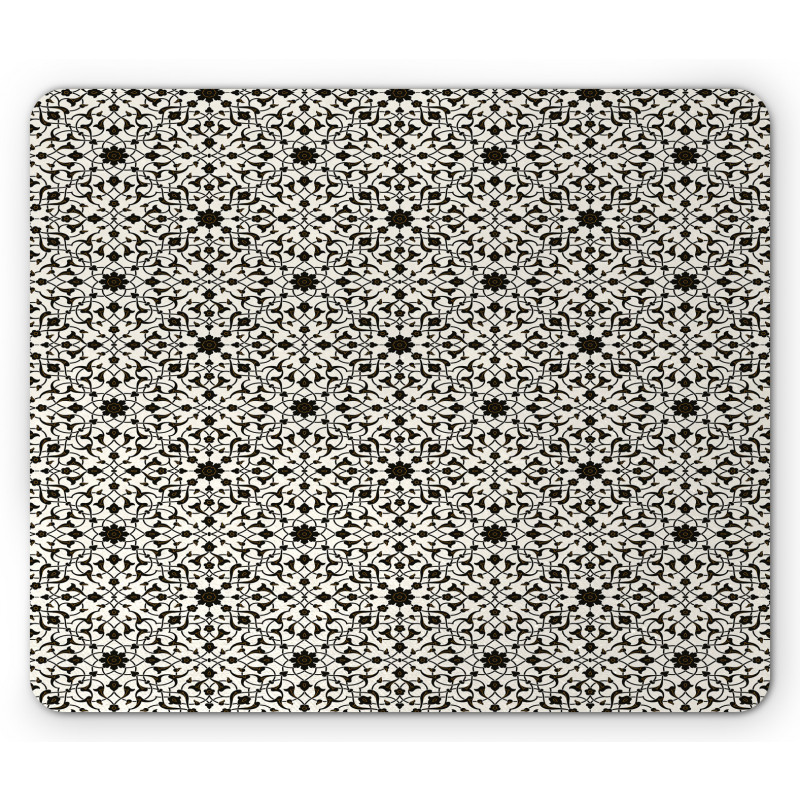 Eastern Flowers Mouse Pad