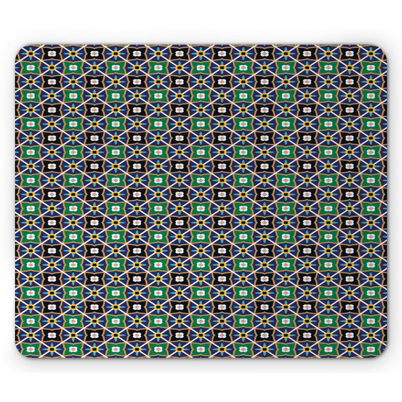 Vibrant Petals Mouse Pad