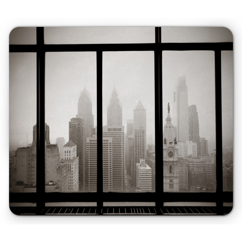 Philadelphia City Roof Mouse Pad