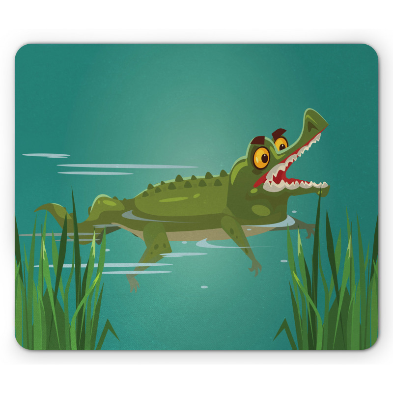 Cartoon in a Lake Mouse Pad