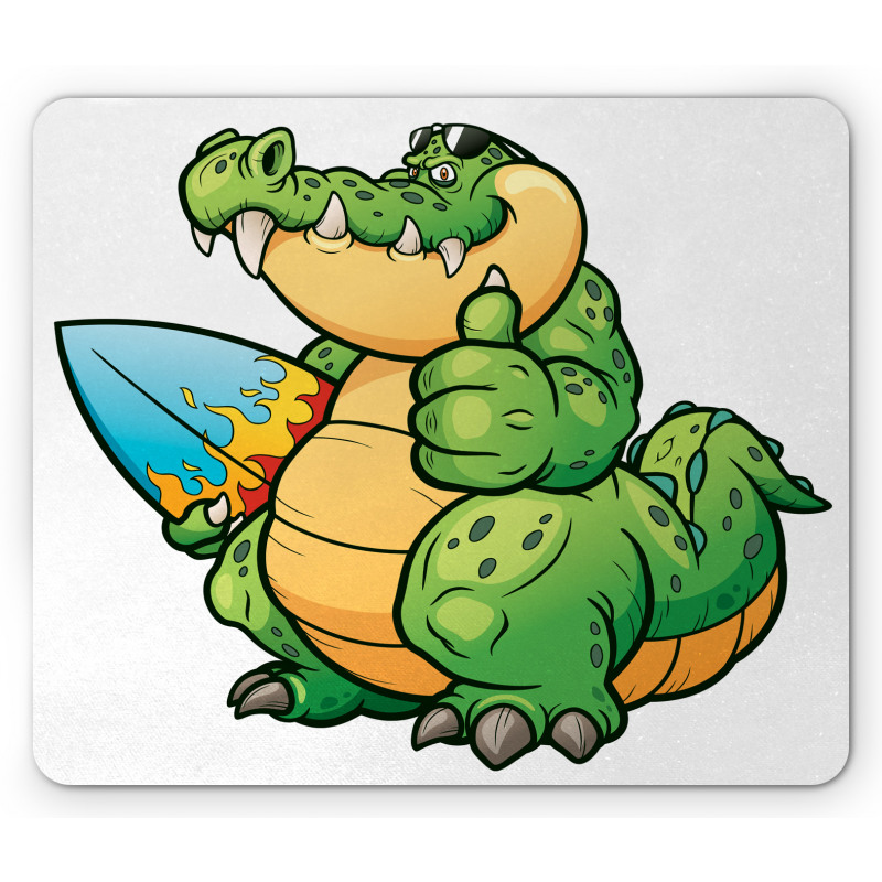 Chunky Surfer Pattern Mouse Pad