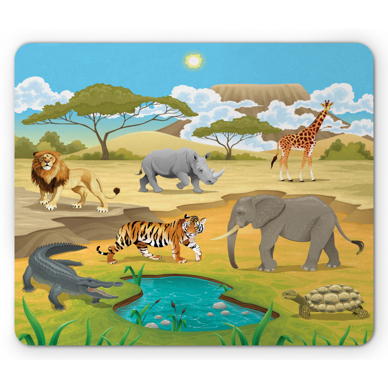 Landscape Forest Mouse Pad