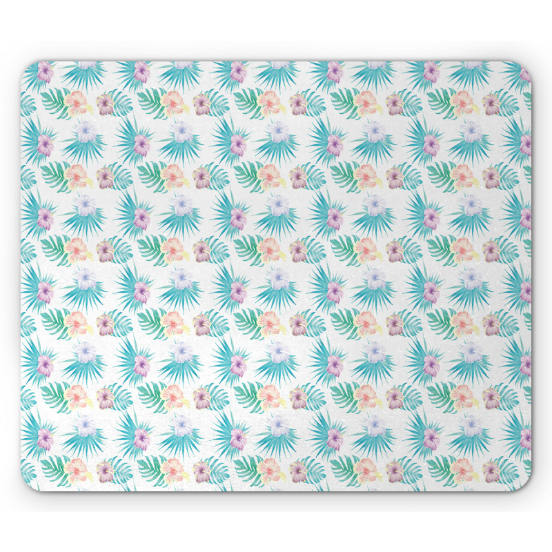 Summer Botanic Blossoms Mouse Pad