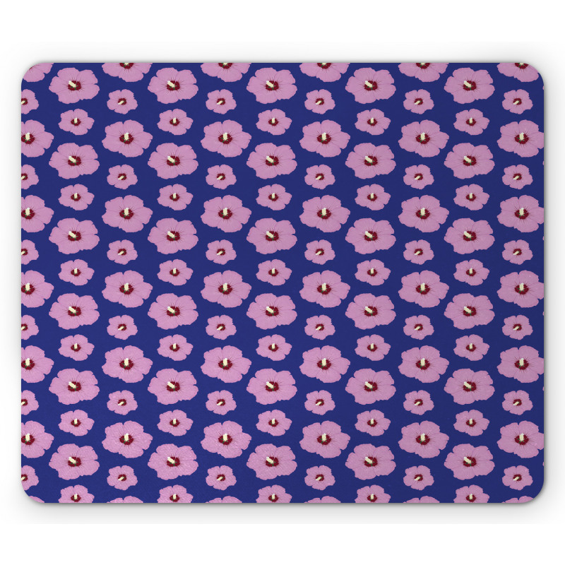 Rhythmic Vibrant Floral Mouse Pad