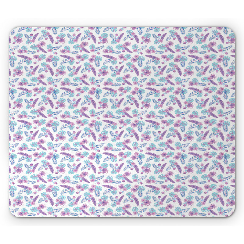 Tropical Botany Branches Mouse Pad