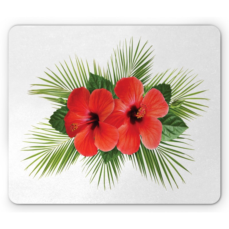 Simple Petal Arrangement Mouse Pad