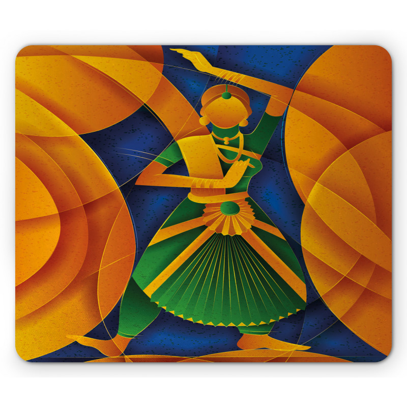 Dancing Girl Mouse Pad