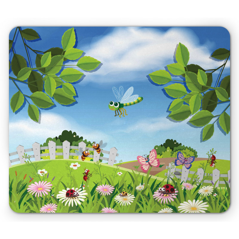 Spring Scene Mouse Pad